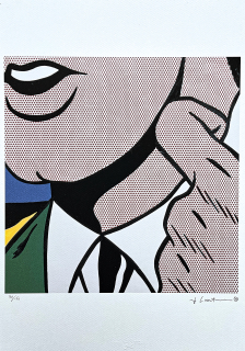 Roy Lichtenstein - Conversation - signováno, 35x50cm, limitovaná edice 90/150