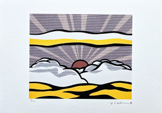Roy Lichtenstein - Two paintings Dagwood - signováno, 50x35cm, limitovaná edice 28/150