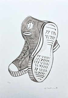 Roy Lichtenstein - Keds II - signováno, 35x50cm, limitovaná edice 84/150