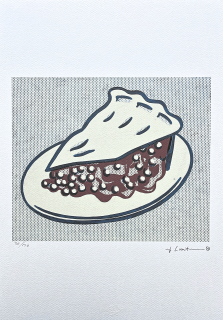 Roy Lichtenstein - Cherry pie - signováno, 35x50cm, limitovaná edice 36/150