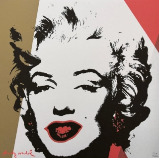 Andy Warhol - Marilyn Monroe l 237/2400 - 60x60cm, limitovaná edice CMOA s certifikátem