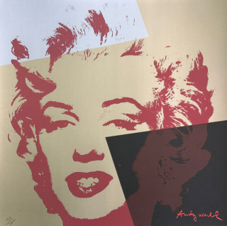 Andy Warhol - Marilyn Monroe ll 177/2400 - 60x60, limitovaná edice CMOA s certifikátem