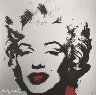 Andy Warhol - Marilyn Monroe lll 307/2400 - 60x60cm, limitovaná edice CMOA s certifikátem