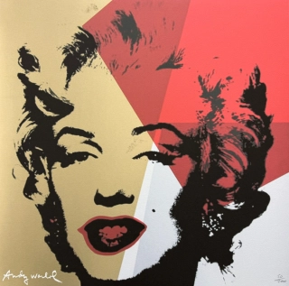 Andy Warhol - Marilyn Monroe lV 50/2400 - 60x60cm, limitovaná edice CMOA s certifikátem