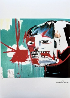Jean-Michel Basquiat - La Colomba 183/300 - limitovaná edice, signováno, 50x70cm 
