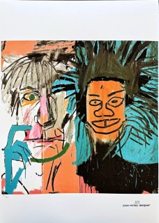 Jean-Michel Basquiat - Warhol and Basquiats once 278/300 - limitovaná edice, signováno, 50x70cm 
