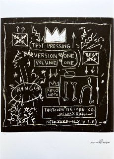 Jean-Michel Basquiat - Beat bop 138/300 - limitovaná edice, signováno, 50x70cm 