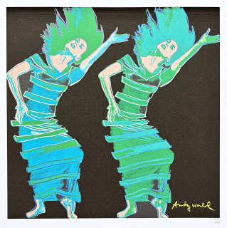 Andy Warhol - Martha Graham 253/500 - signováno, 50x50cm, limitovaná edice CMOA s certifikátem