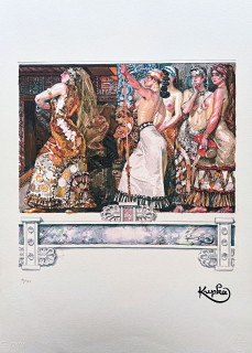 František Kupka - Les Erinnyes 45/350 - limitovaná edice s certifikátem, 50x70cm