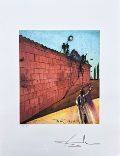 Salvador Dalí - Odysseus and Telemachus - signováno, limitovaná edice, 50x66cm
