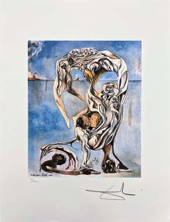 Salvador Dalí - Tristan e Isolda - signováno, limitovaná edice, 50x66cm