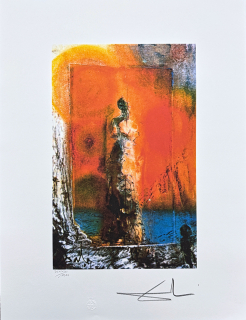 Salvador Dalí - Venus de Milo - signováno, limitovaná edice, 50x66cm