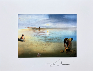 Salvador Dalí - Mediumistic Paranoid - signováno, limitovaná edice, 66x50cm