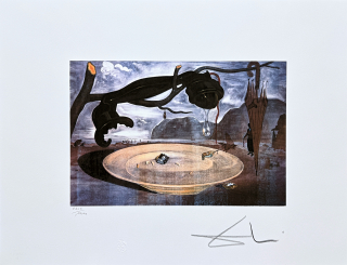 Salvador Dalí - El Enigma de Hitler - signováno, limitovaná edice, 66x50cm