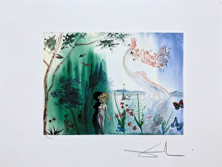 Salvador Dalí - Printemps - signováno, limitovaná edice, 66x50cm