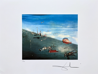 Salvador Dalí - La Miel es mas Dulce que la Sangre - signováno, limitovaná edice, 66x50cm