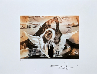 Salvador Dalí - Bacchanale - signováno, limitovaná edice, 66x50cm