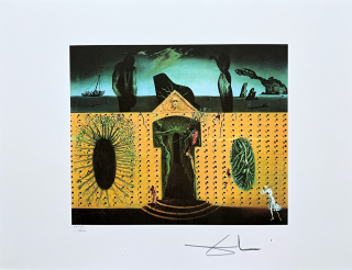 Salvador Dalí - Mad Tristan - signováno, limitovaná edice, 66x50cm