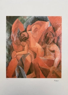 Pablo Picasso - Three Women 95/200 - signováno, s certifikátem, 50x70 cm