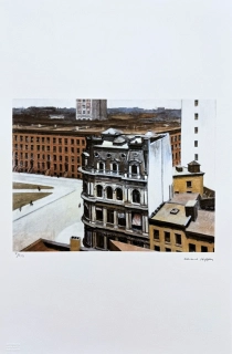 Edward Hopper - The City 73/150 - limitovaná edice, s certifikátem, 38x57 cm