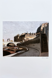 Edward Hopper - Le quai des grands augustins 92/150 - limitovaná edice, s certifikátem, 38x57 cm