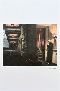 Edward Hopper - New York movie 60/150 - limitovaná edice, s certifikátem, 38x57 cm