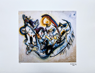 Wassily Kandinsky - Composition Vii -  x/300 - signováno, číslovaná edice, 65x50 cm
