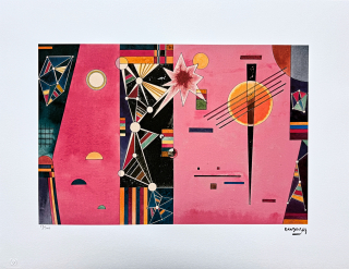 Wassily Kandinsky - Geometric Composition 2 -  x/300 - signováno, číslovaná edice, 65x50 cm