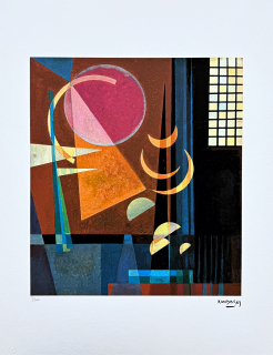 Wassily Kandinsky - Soft Hard -  x/300 - signováno, číslovaná edice, 50x65 cm