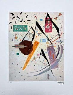 Wassily Kandinsky - Biomorphic Composition 2 - x/300 - signováno, číslovaná edice, 50x65 cm