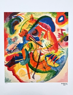 Wassily Kandinsky - Improvisation Deluge -  x/300 - signováno, číslovaná edice, 50x65 cm