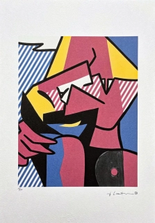 Roy Lichtenstein - Despair - signováno, 35x50cm, limitovaná edice 15/150