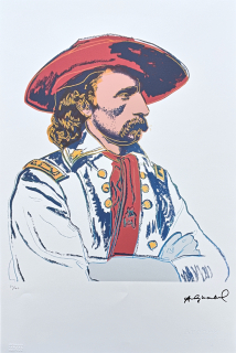 Andy Warhol - General Custer x/100 - edice Leo Castelli s certifikátem