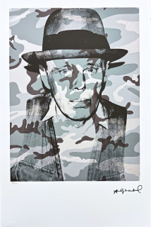 Andy Warhol - Joseph Beuys in Memoriam x/100 - edice Leo Castelli s certifikátem