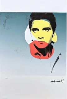 Andy Warhol - Elvis Presley IV x/100 - edice Leo Castelli s certifikátem