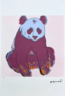 Andy Warhol - Giant Panda III x/100 - edice Leo Castelli s certifikátem