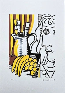 Roy Lichtenstein - Still Life I - signováno, 35x50cm, limitovaná edice 61/150