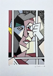Roy Lichtenstein - Prisoner - signováno, 35x50cm, limitovaná edice 74/150