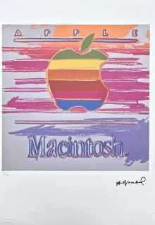 Andy Warhol - Apple duhový 15/100 - edice Leo Castelli s certifikátem