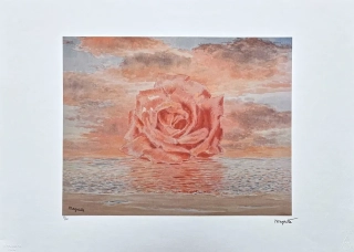 René Magritte - The tomb of the wrestlers x/100 - limitovaná edice, 50x70cm