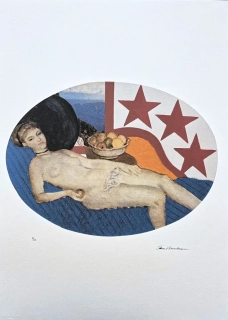 Tom Wesselmann - Nude I - signováno, limitovaná edice 30/450