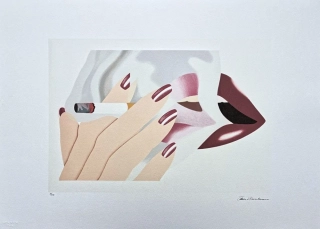 Tom Wesselmann - Smoker III - signováno, limitovaná edice 40/450