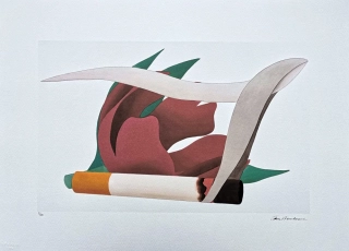 Tom Wesselmann - Smoker IV - signováno, limitovaná edice 53/450