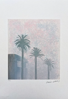 David Hockney - Mist x/200 - limitovaná edice, s certifikátem, 35x50 cm