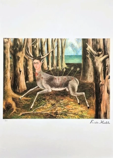 Frida Kahlo - The Wounded Deer 150/250 - limitovaná edice s certifikací, 50x70cm