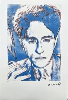 Andy Warhol - Jean Cocteau 83/100 - edice Leo Castelli s certifikátem