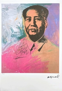 Andy Warhol - Mao Ce-tung 86/100 - edice Leo Castelli s certifikátem
