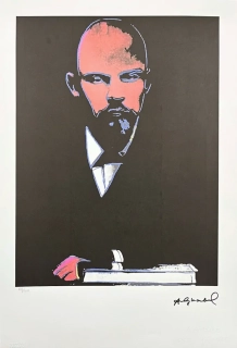 Andy Warhol - Lenin x/100 - edice Leo Castelli s certifikátem
