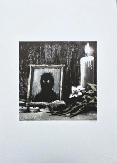 Banksy - Black lives matter 25/150 číslovaná edice s certifikátem, 50x70cm