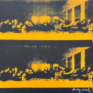 Andy Warhol - The Last Supper x/2400 - 60x60 cm, limitovaná edice CMOA s certifikátem